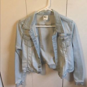 Light blue jean jacket